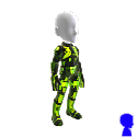 Green Agent Suit﻿ (Male)