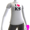 I Heart Kinect Sports Tee (Female)