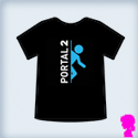 Portal 2 Shirt﻿ (Female)